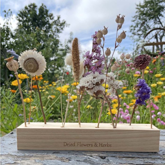 Wooden flower stand