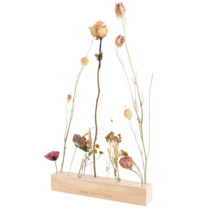 Wooden flower stand