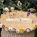 Wooden flower stand